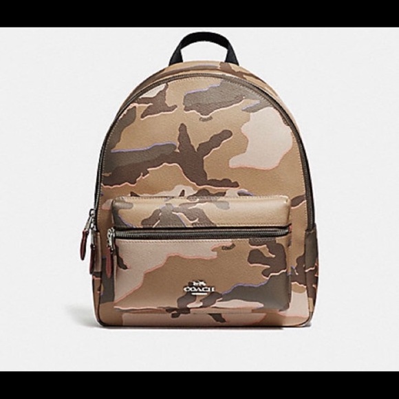 Coach Handbags - Coach Charlie Backpack Camo Print
